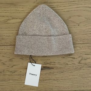 New Theory Chanterelle Mouline Cashmere Beanie 1sz
